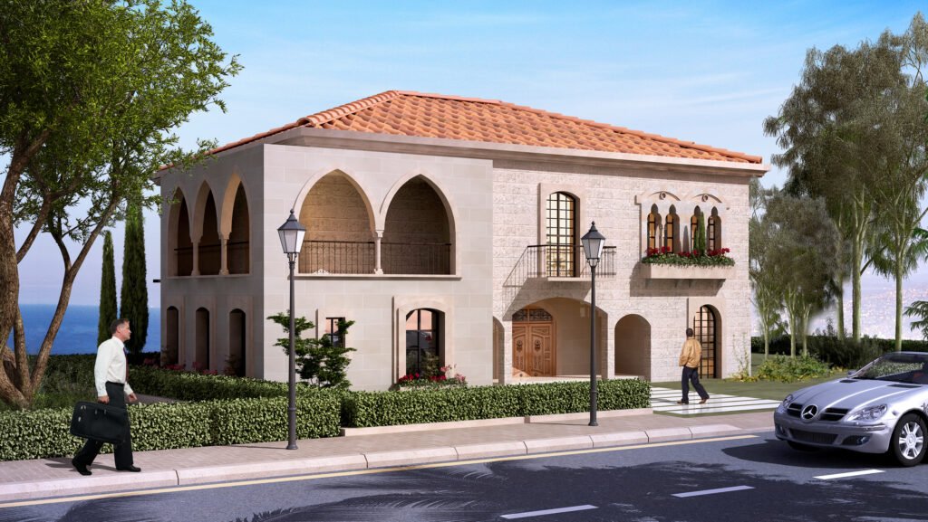 LEBANESE ARCHITECTURE VILLA