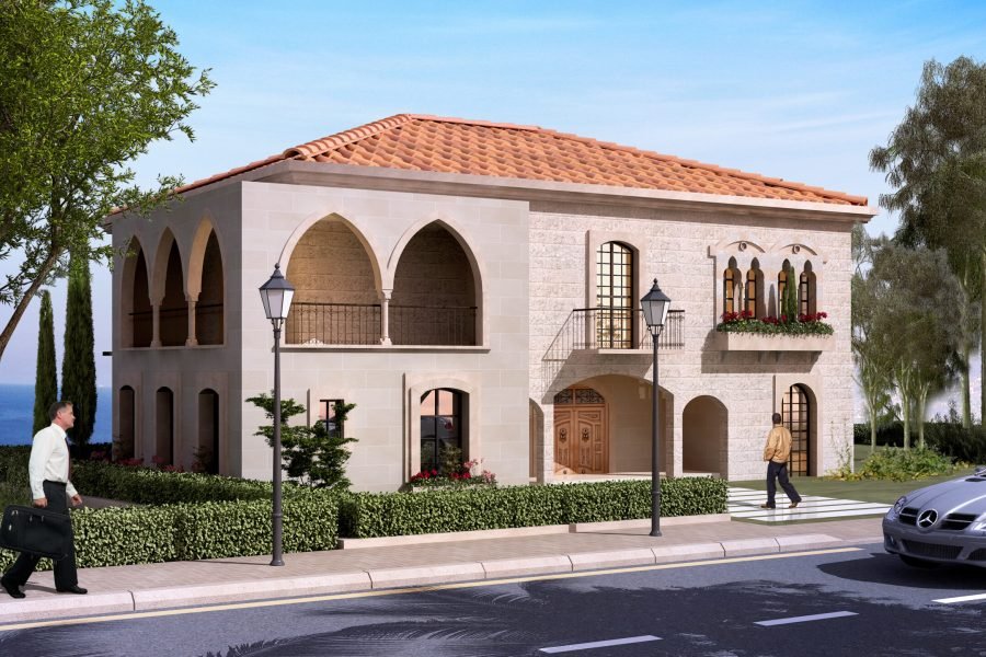 LEBANESE ARCHITECTURE VILLA